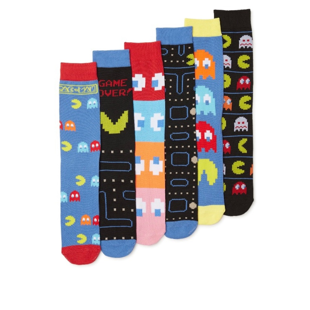 PacMan casual crew socks